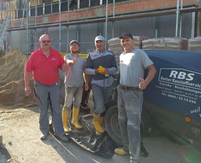 Das Team von RBS Rotter Baustoffservice